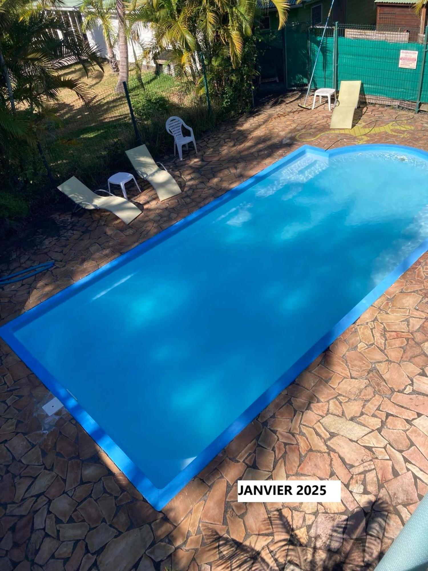 Les Bungalows Les Vanilliers, Sud Sauvage Avec Piscine Saint-Joseph Kültér fotó