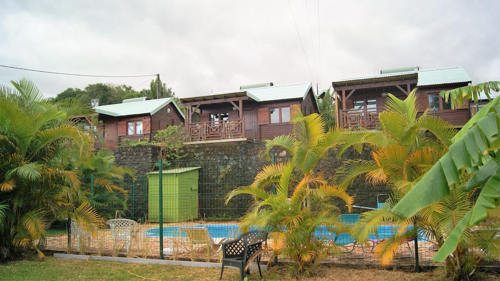 Les Bungalows Les Vanilliers, Sud Sauvage Avec Piscine Saint-Joseph Kültér fotó