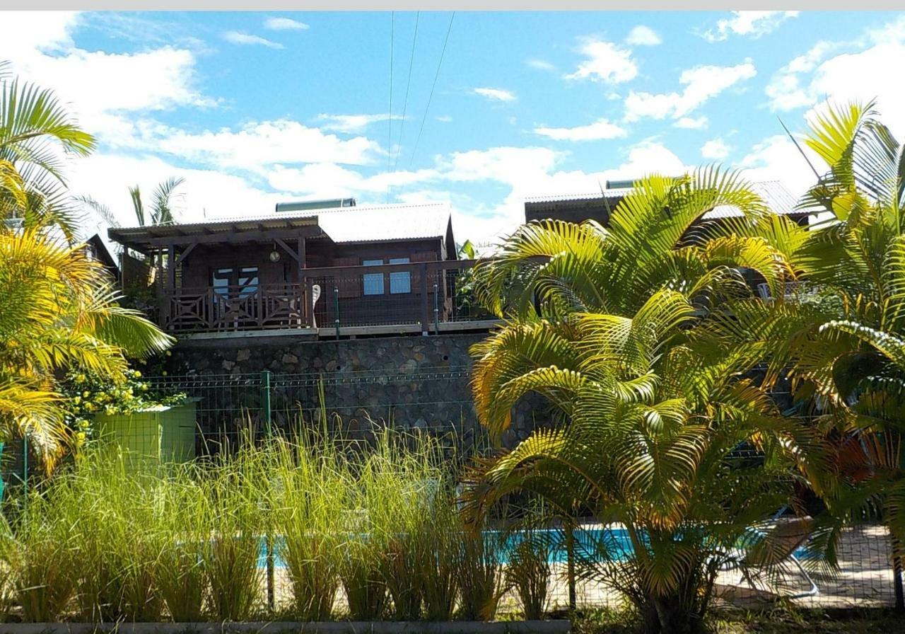 Les Bungalows Les Vanilliers, Sud Sauvage Avec Piscine Saint-Joseph Kültér fotó